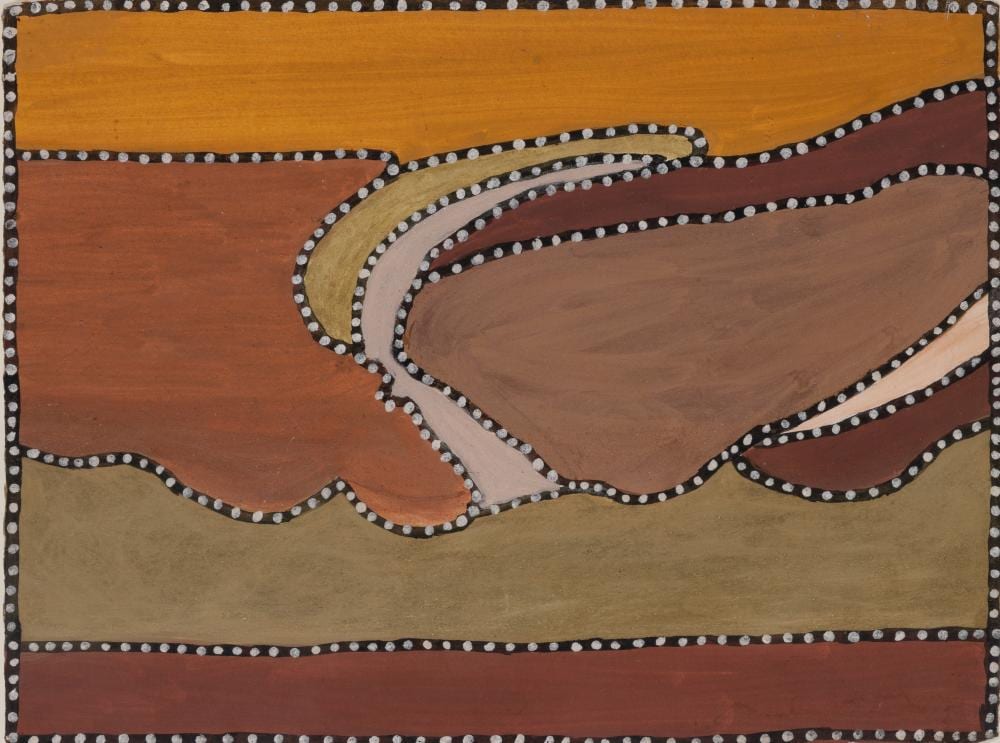 Beerbee Mungnari comparable auction result: beerbee mungnari born circa 1935 untitled