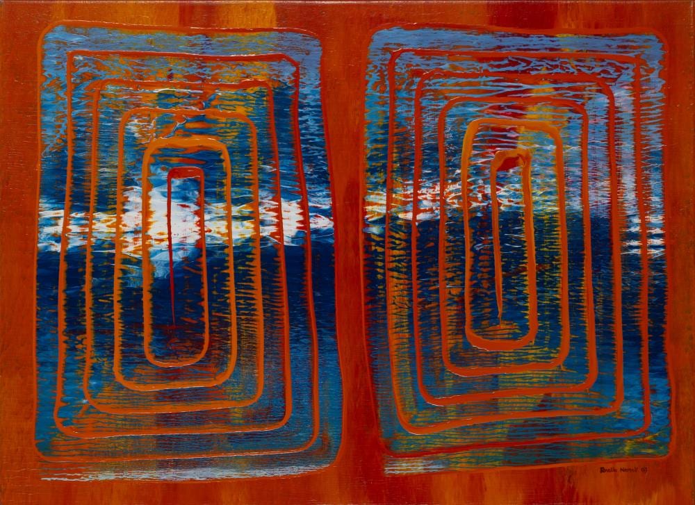 Rosella Namok comparable auction result: rosella namok born 1979 isaiah and zane my two boys 2003