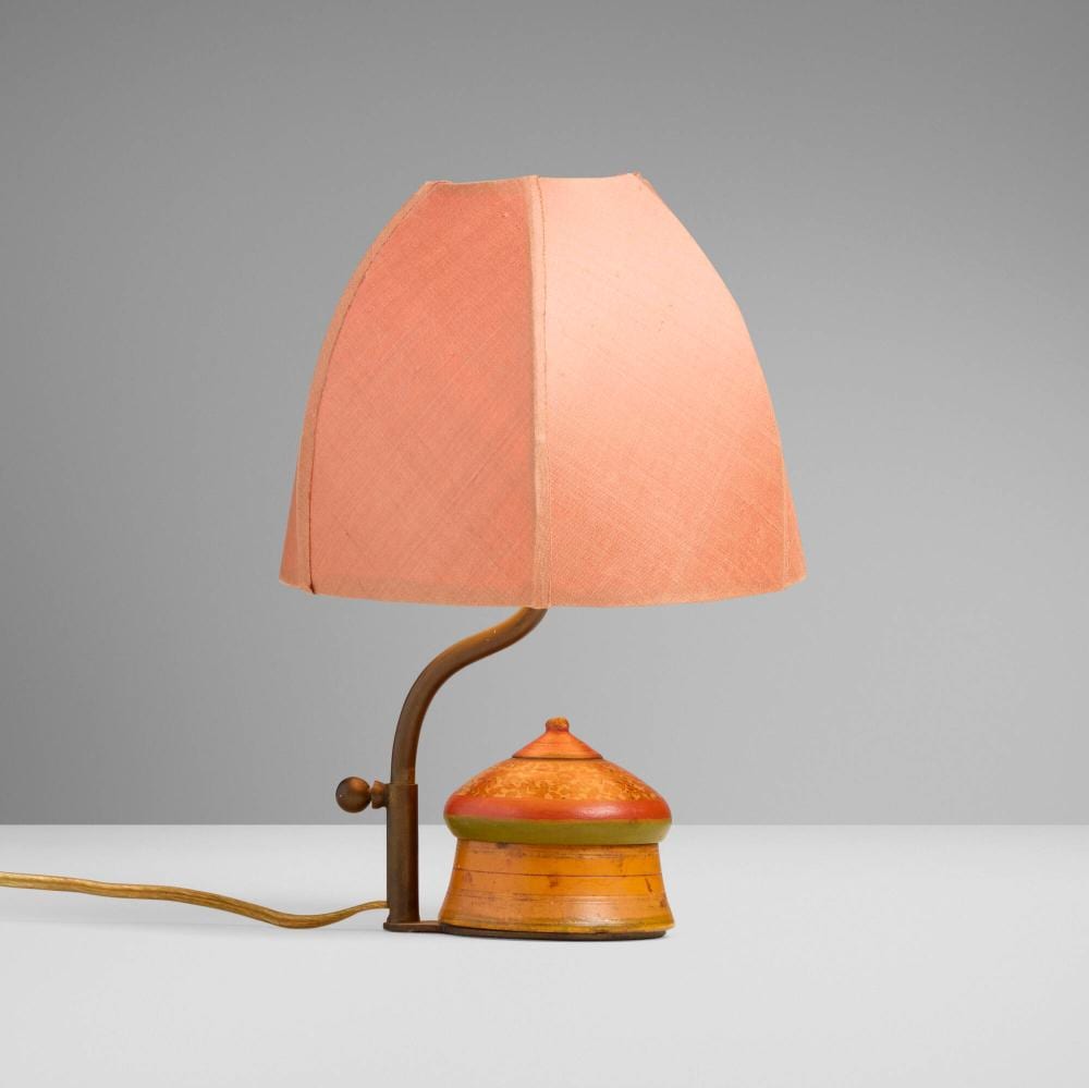 claude de muzac boudoir lamp · Wright · 2025-08-07 Claude de Muzac comparable auction result: claude de muzac boudoir lamp