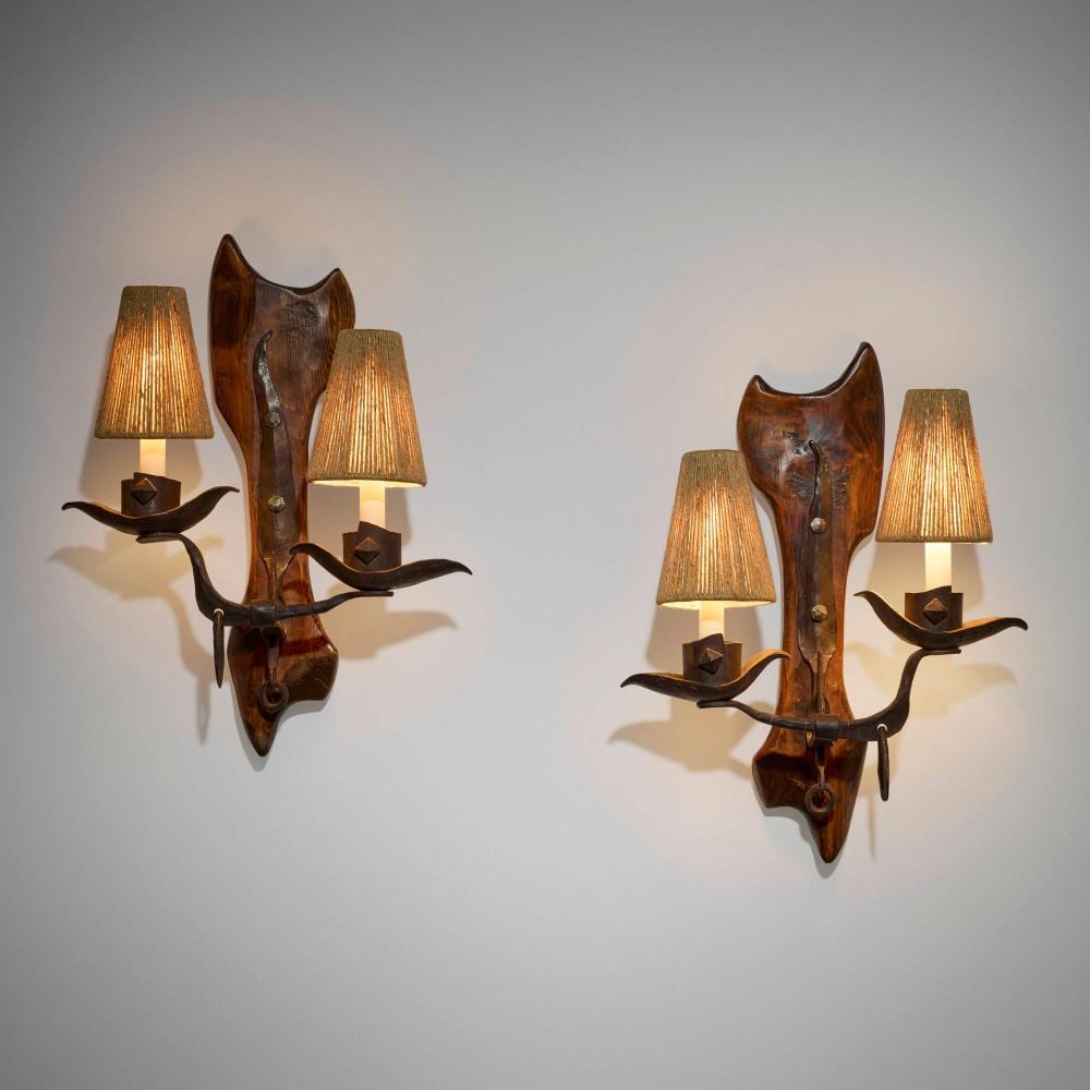 Georges Charpentier comparable auction result: georges charpentier sconces pair