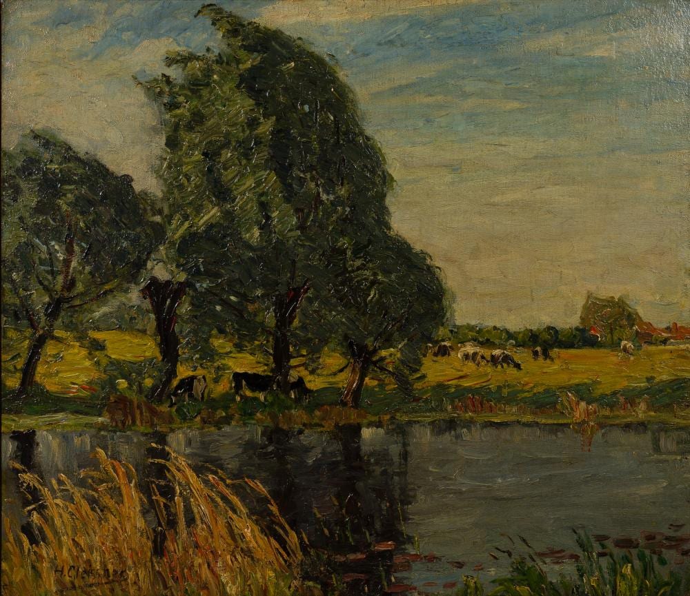 Hans Gleissner comparable auction result: hans gleissner german 1880 1935 oil on cavas