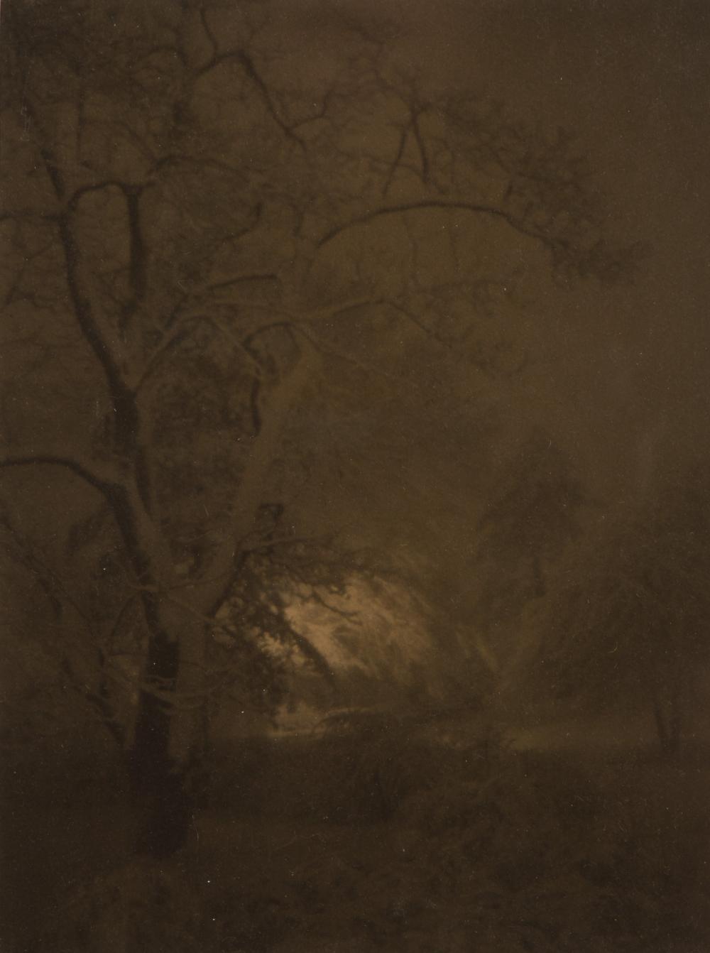 Laura Gilpin comparable auction result: laura gilpin american 1891 1979 snow storm in central park no 1 platinum print