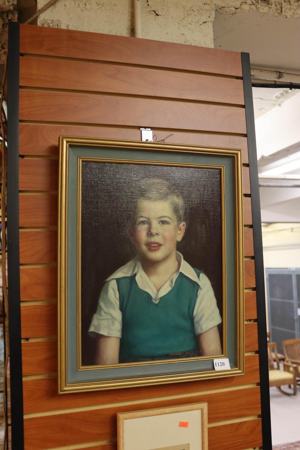 Sydney Woodward Smith comparable auction result: sidney sydney bell oregon uk 1888 1964 oil on canvas portrait of a boy