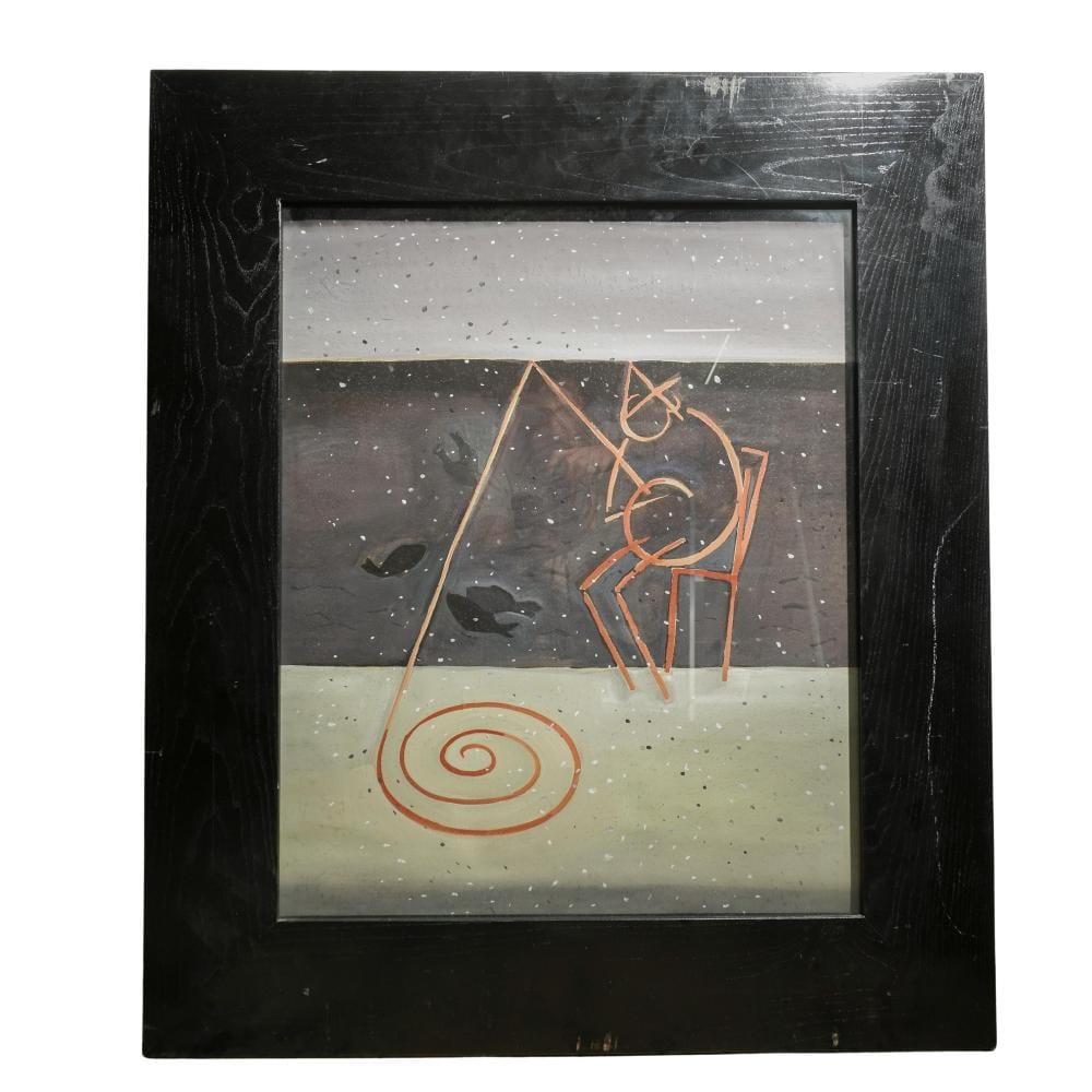 Suzanne Caporael comparable auction result: suzanne caporael b 1949 american study no 2 gouache