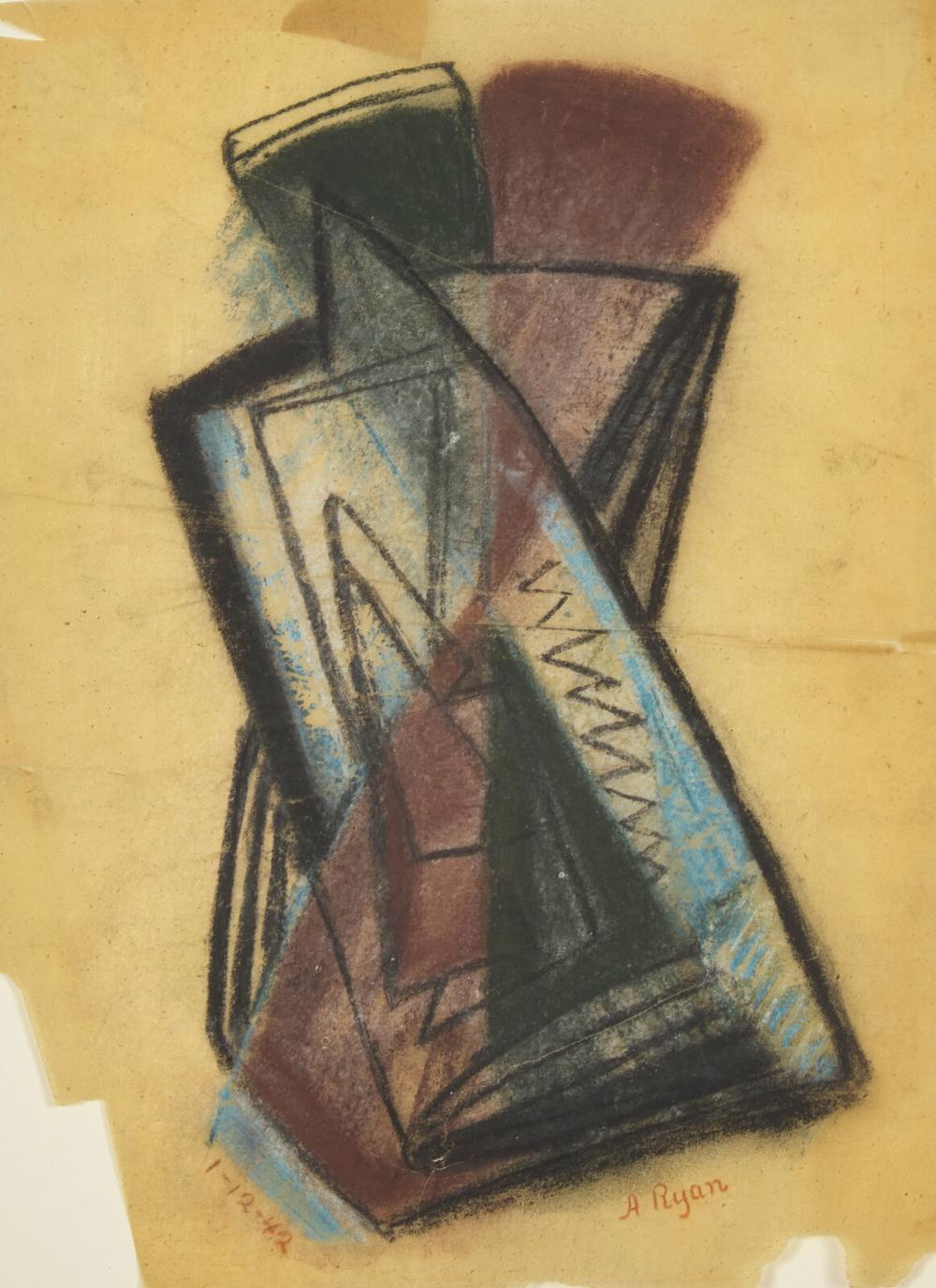 Anne Ryan comparable auction result: anne ryan american 1889 1954 untitled 1942