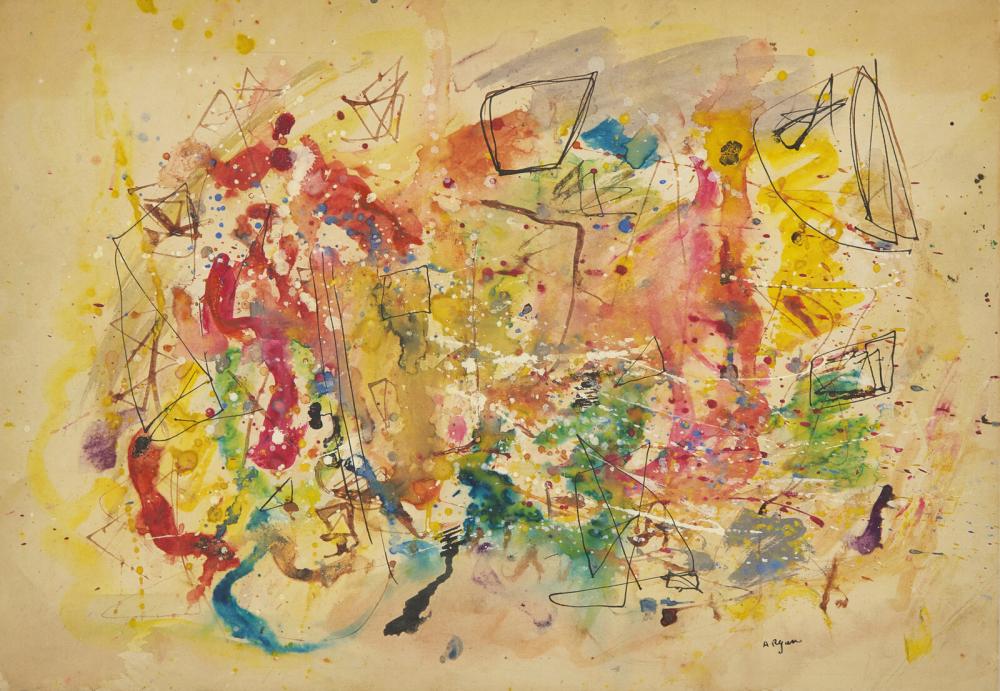 Anne Ryan comparable auction result: anne ryan american 1889 1954 untitled