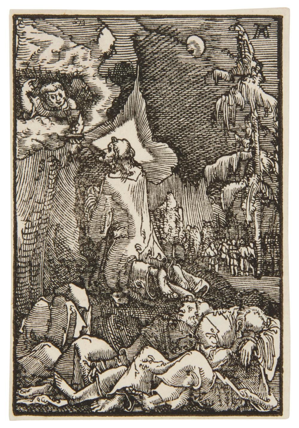 Albrecht Altdorfer comparable auction result: albrecht altdorfer 1480 1538 the agony in the garden from the fall and redemption of man circa 1513