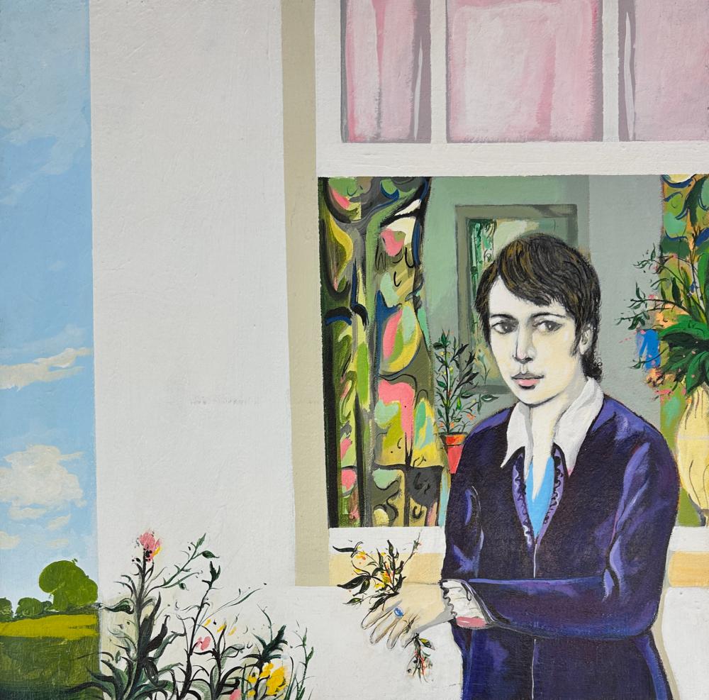 Joseph Edwards Alexander comparable auction result: joseph edwards alexander 1947 2008 the velvet jacket acrylic on canvas 20 x 20
