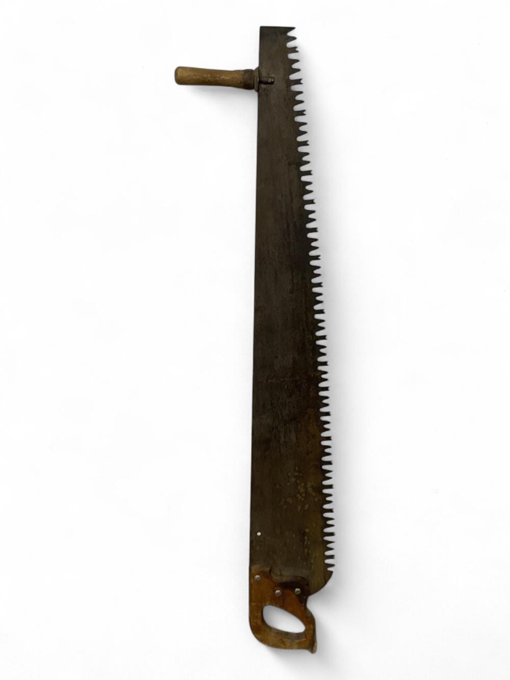 Vintage 2-Man Crosscut Logging Saw sold by EJ'S Auction & Appraisal, lot 2085 — auction record photograph