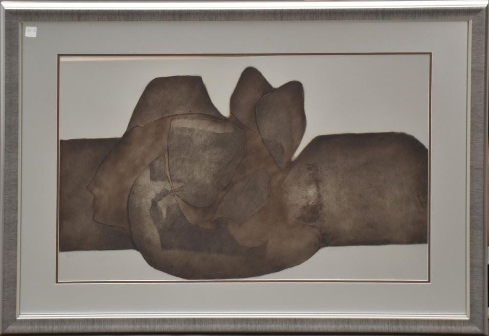 Antoni Guansé Brea comparable auction result: antoni guanse brea spain 1926 2008 signed framed modern print 21 3 4 x 34 1 4 inches overall framed size 32 1 2 x 45 1 2 inches