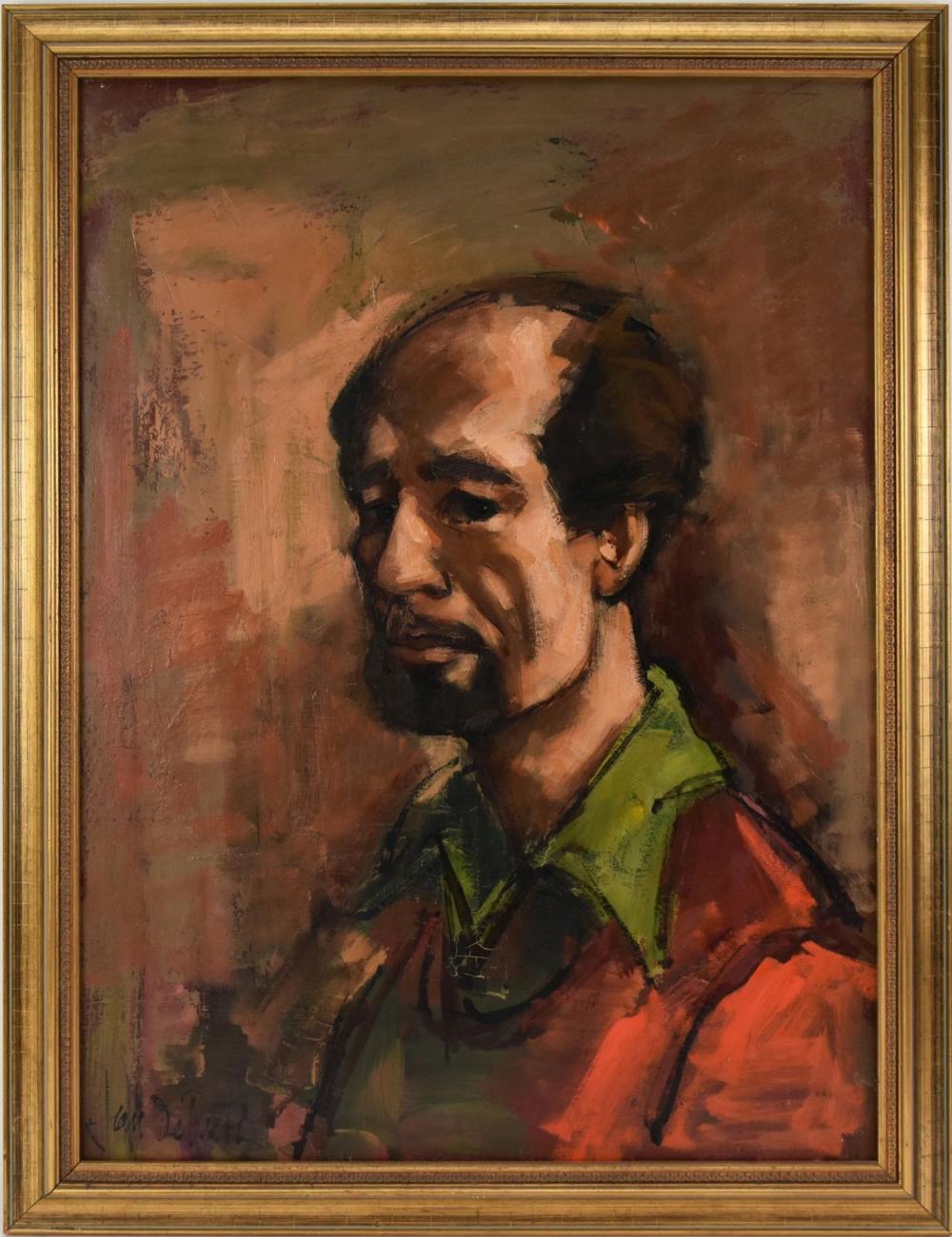 Jan De Ruth comparable auction result: jan de ruth czech american 1922 1991 oil on canvas self portrait of jan deruth 21 1 2 x 28 1 2 inches