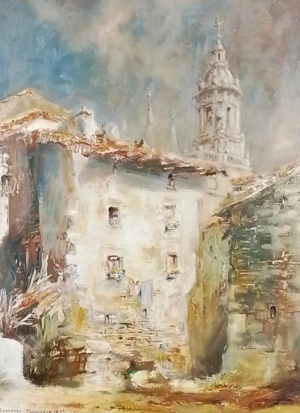 Geoffrey Jenkinson comparable auction result: geoffrey jenkinson 1925 2006 oil on canvas
