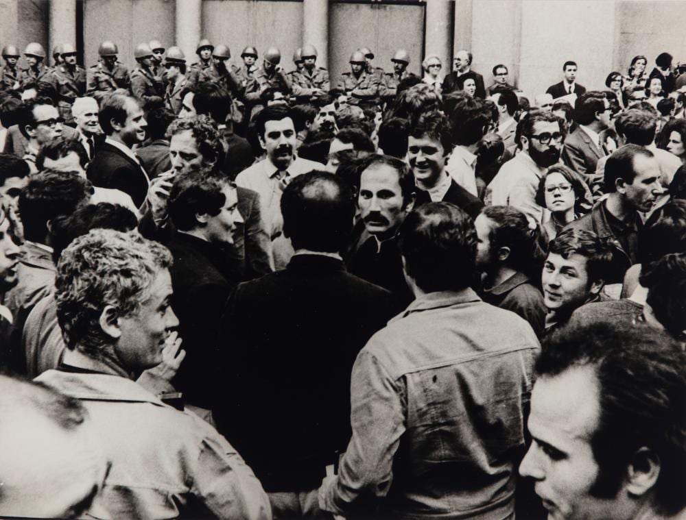Enrico Cattaneo comparable auction result: enrico cattaneo 1933 2019 occupation of the milan triennale recognise u mulas g pomodoro g dova g e simonetti p l cerri e battisti 1968