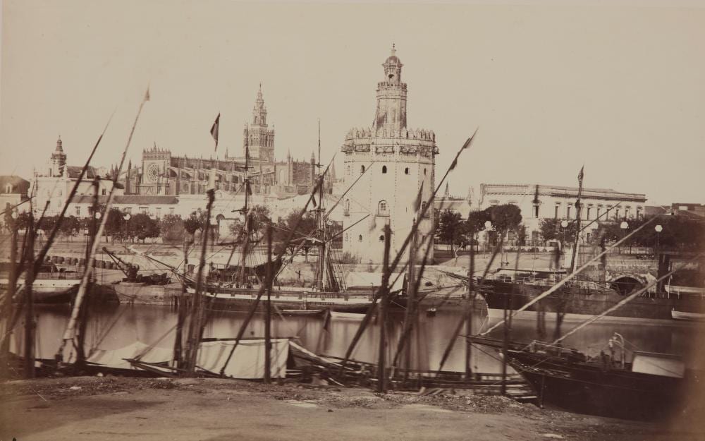 Charles Clifford comparable auction result: charles clifford 1819 1863 torre del oro sevilla 1862