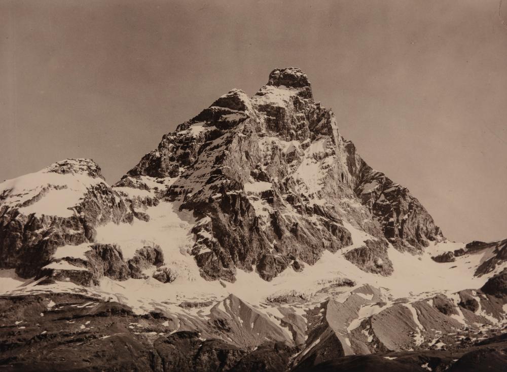 Alessio Nebbia comparable auction result: alessio nebbia attribuito a 1896 1975 il cervino 1930s