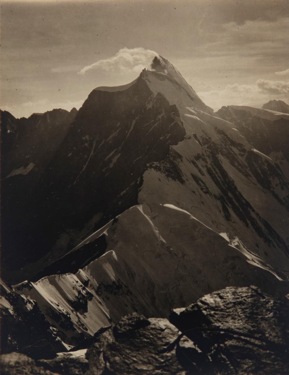 Guido Rey comparable auction result: guido rey 1861 1935 dent d h rens versante sudovest monte bianco 1922