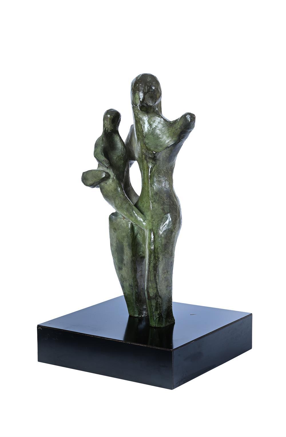 Eli Ilan comparable auction result: eli ilan israeli 1928 1982 mother and child