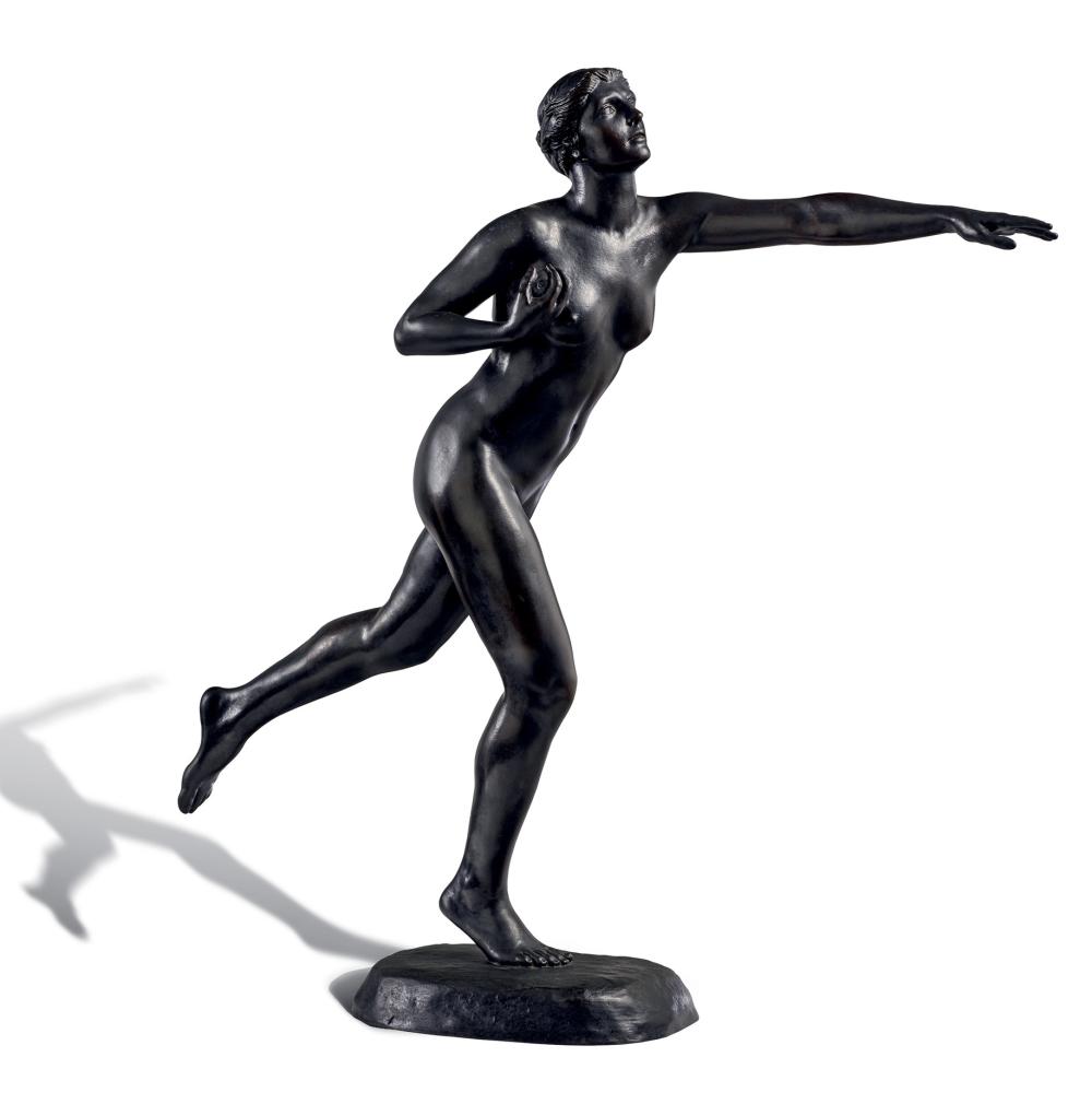 bertram mackennal 1863 1931 atalanta conceived c1925 cast 1980 · Menzies · 2025-08-20 Bertram Mackennal comparable auction result: bertram mackennal 1863 1931 atalanta conceived c1925 cast 1980