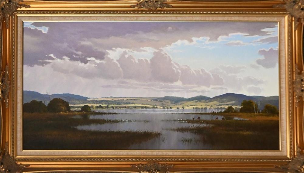 Michael McCarthy comparable auction result: michael mccarthy lake landscape
