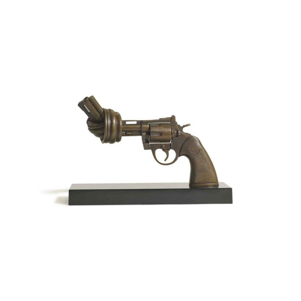 Carl Frederik Reuterswärd comparable auction result: non violence