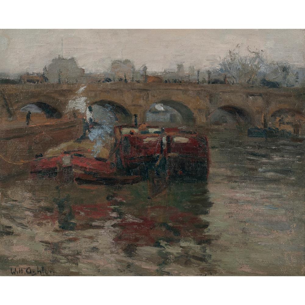Will Ashton comparable auction result: will ashton 1881 1963 the pont neuf paris oil on canvas 43 x 54cm