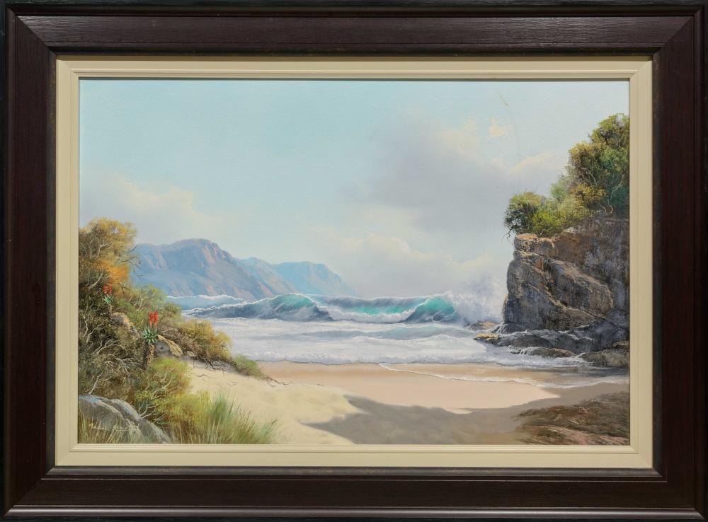 Michael Albertyn comparable auction result: michael albertyn sa born 1938 oil breaking wave signed 60 x 90