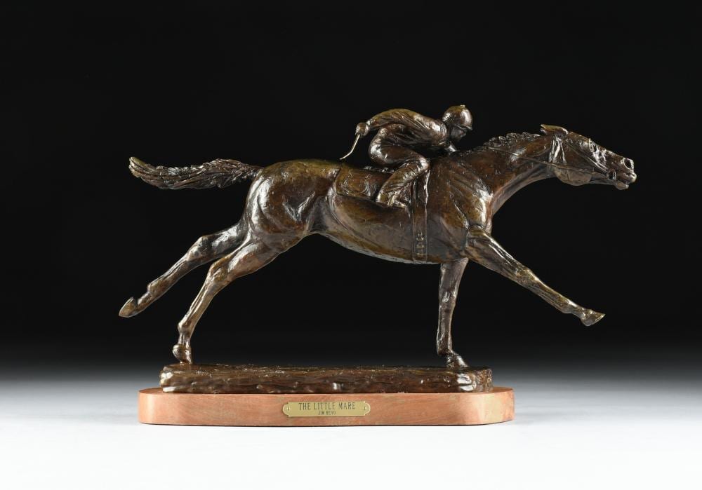 Jim Reno comparable auction result: jim reno american 1929 2008 the little mare 1970 11 x 19 x 7 in 27 9 x 48 3 x 17 8 cm