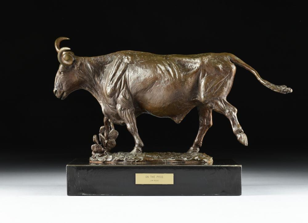 Jim Reno comparable auction result: jim reno american 1929 2008 on the prod late 20th century 14 3 8 x 20 1 2 x 11 in 36 5 x 52 1 x 27 9 cm
