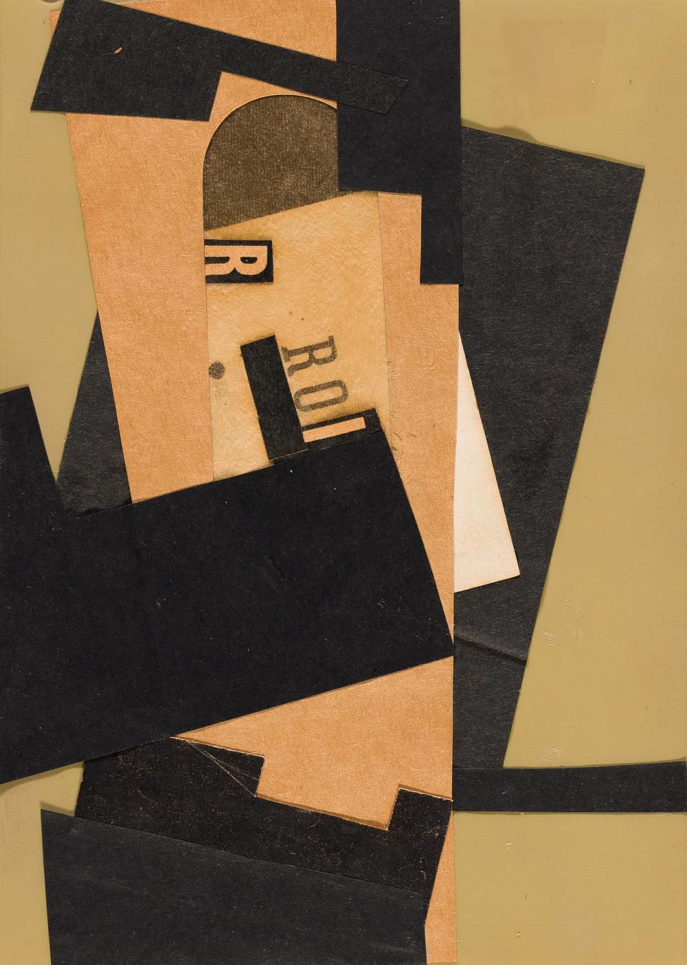 Ralph White comparable auction result: ralph white untitled mixed media collage 1958