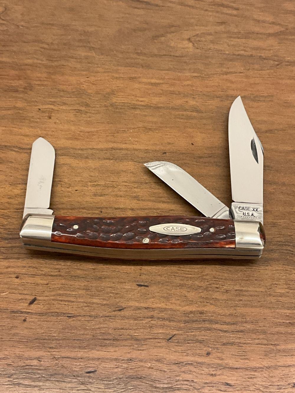 Case XX Bone Pocket Knife sold by Appalachian Trading Post & Auction Company, lot 7 — auction record photograph