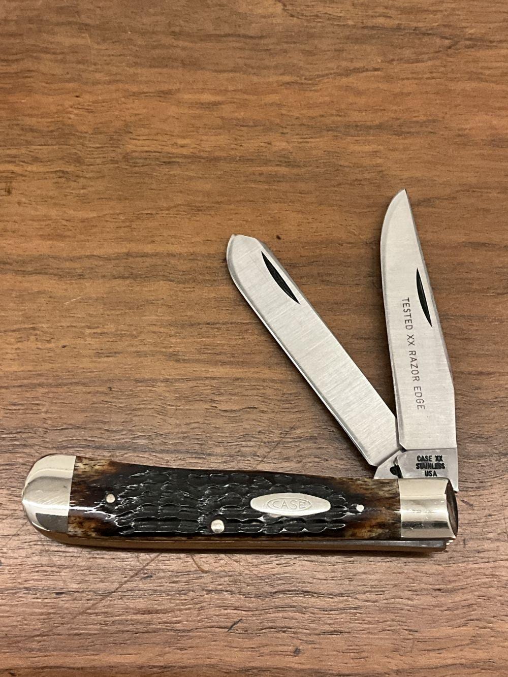 Case XX Bone Pocket Knife sold by Appalachian Trading Post & Auction Company, lot 8 — auction record photograph