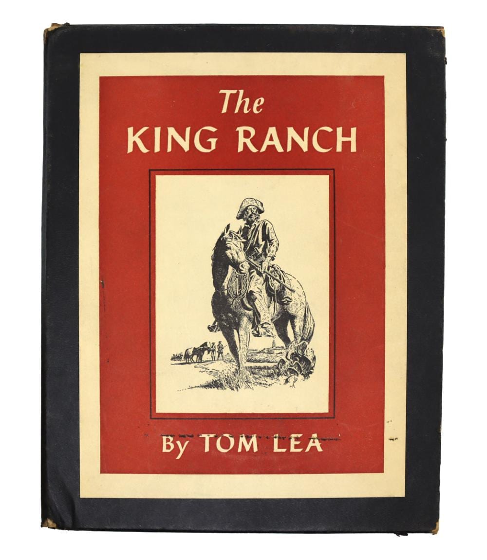tom lea the king ranch box set · Mark Sublette Medicine Man Gallery & Auction · 2025-08-15 Tom Lea comparable auction result: tom lea the king ranch box set