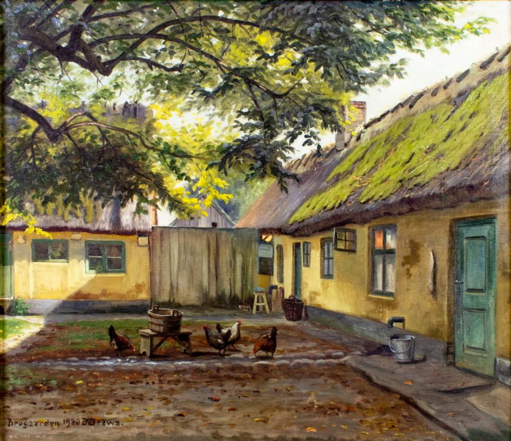 kai jeppe drews danish 1884 1964 oil painting antique · Broward Auction Gallery LLC · 2025-10-05 Kai Jeppe Drews comparable auction result: kai jeppe drews danish 1884 1964 oil painting antique