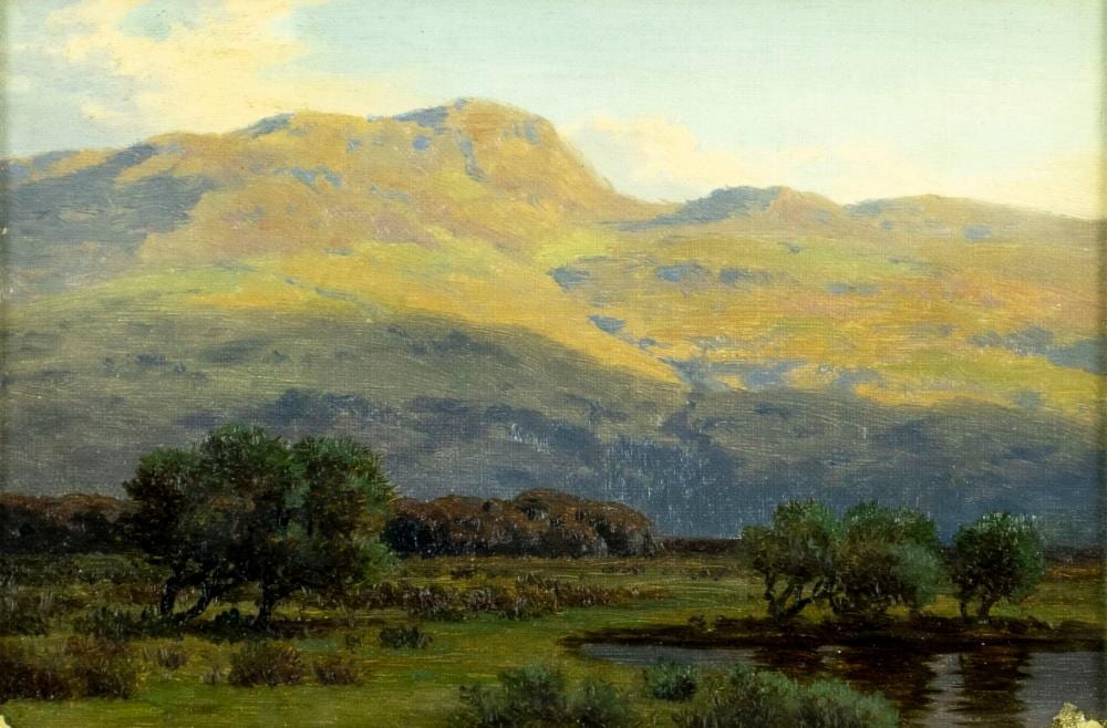 Henry Cheadle comparable auction result: henry cheadle uk 1852 1910 oil painting antique
