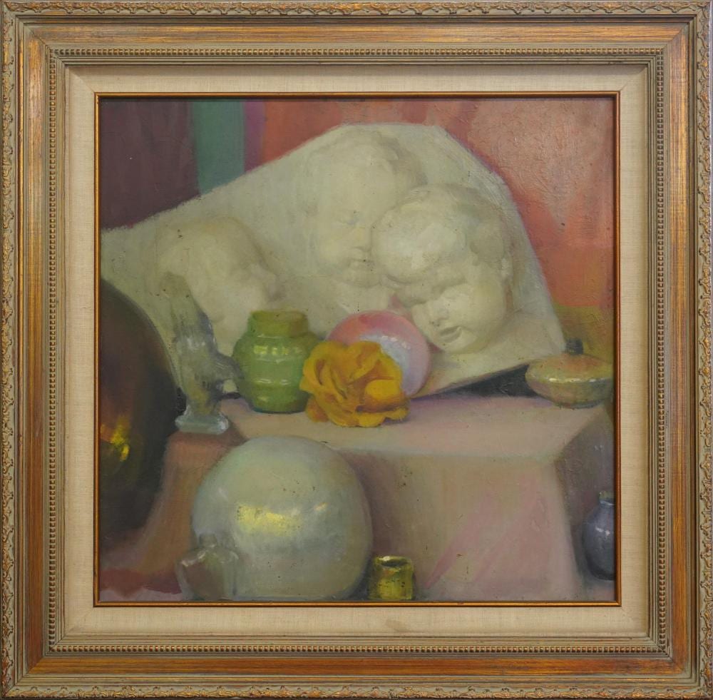 Peter Adams comparable auction result: peter adams b 1950 still life