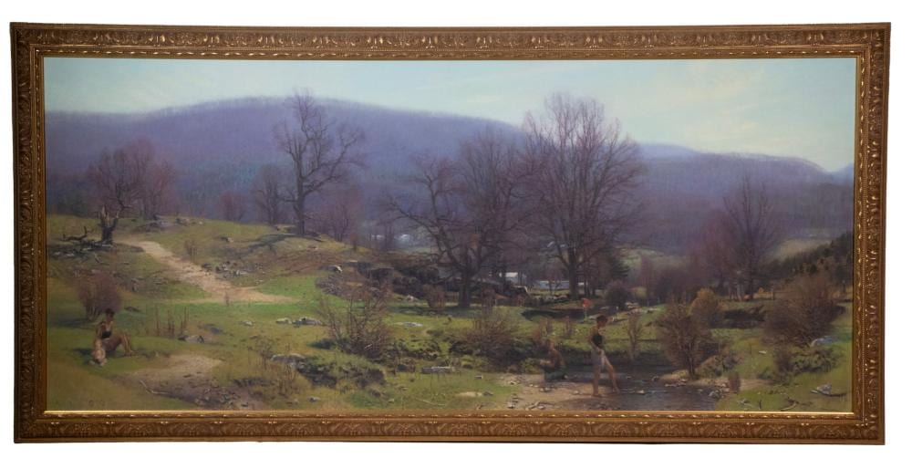 Ann Lofquist comparable auction result: ann lofquist me ma ca 1964