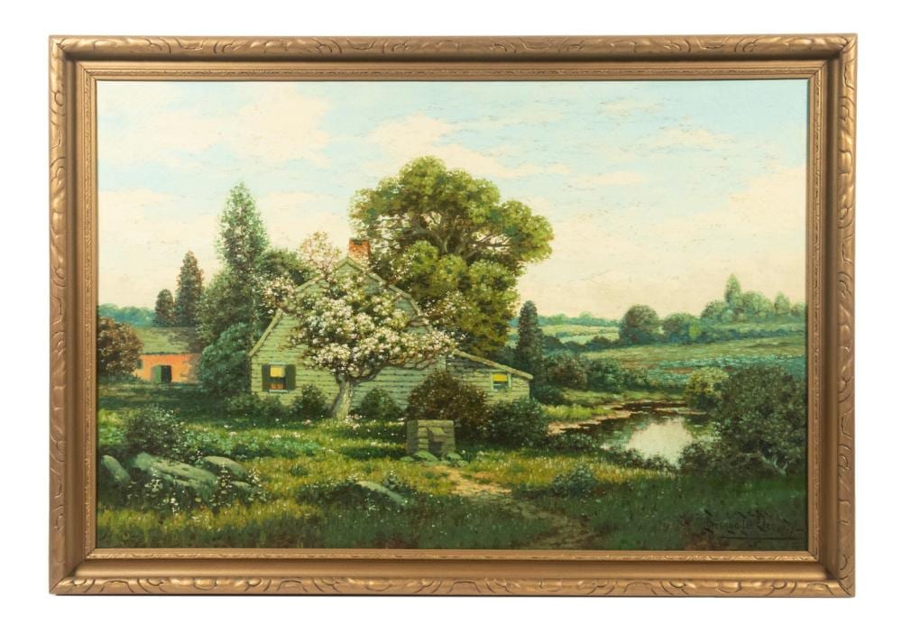 george w drew ny 1875 1968 · Thomaston Place Auction Galleries · 2025-08-31 George W. Drew comparable auction result: george w drew ny 1875 1968