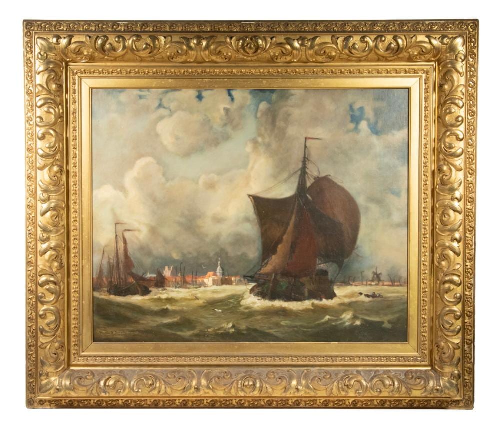 Walter Franklin Lansil comparable auction result: walter franklin lansil me ma 1846 1925