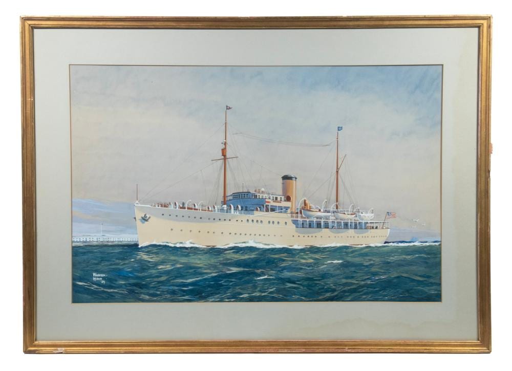 Worden Wood comparable auction result: worden wood ny ma 1880 1943