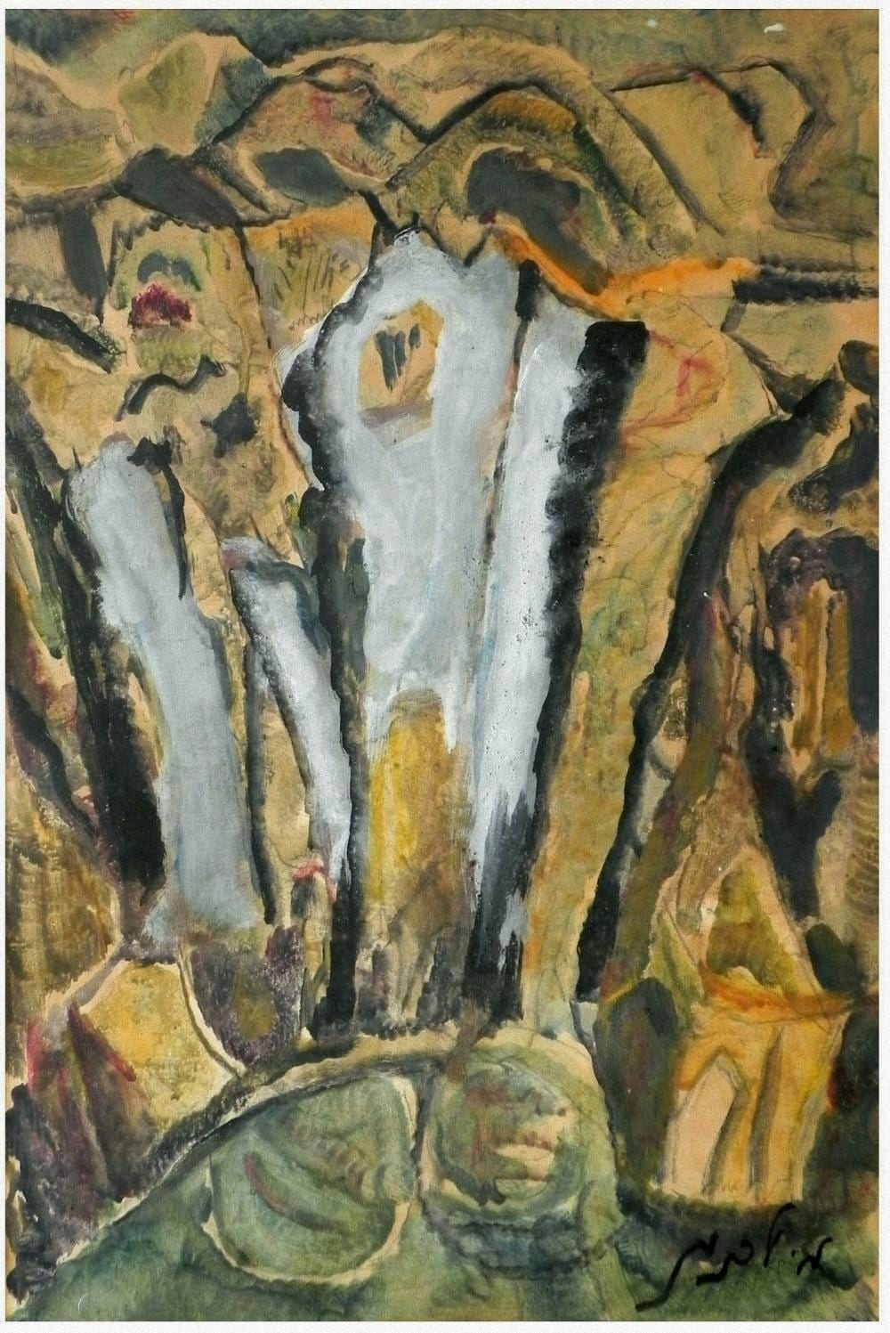 mordechai levanon israeli 1901 1968 · Yair Art Gallery · 2025-08-09 Mordechai Levanon comparable auction result: mordechai levanon israeli 1901 1968