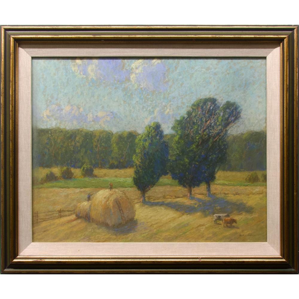 robert henry lindsay canadian 1868 1938 untitled haymakers and cattle · Waddington's · 2025-08-21 Robert Henry Lindsay comparable auction result: robert henry lindsay canadian 1868 1938 untitled haymakers and cattle