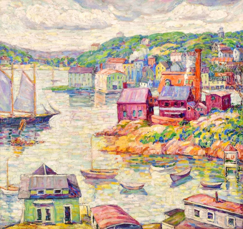 susette keast american 1892 1932 gloucester harbor · Fontaine's Auction Gallery · 2025-09-27 Susette Keast comparable auction result: susette keast american 1892 1932 gloucester harbor