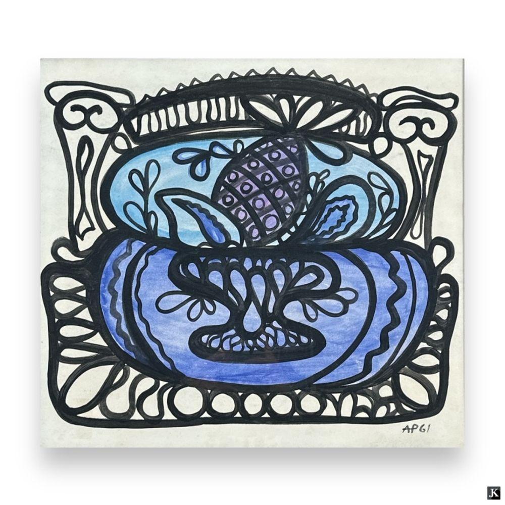 Amelia Pelaez comparable auction result: amelia pelaez w c fruit bowl still life
