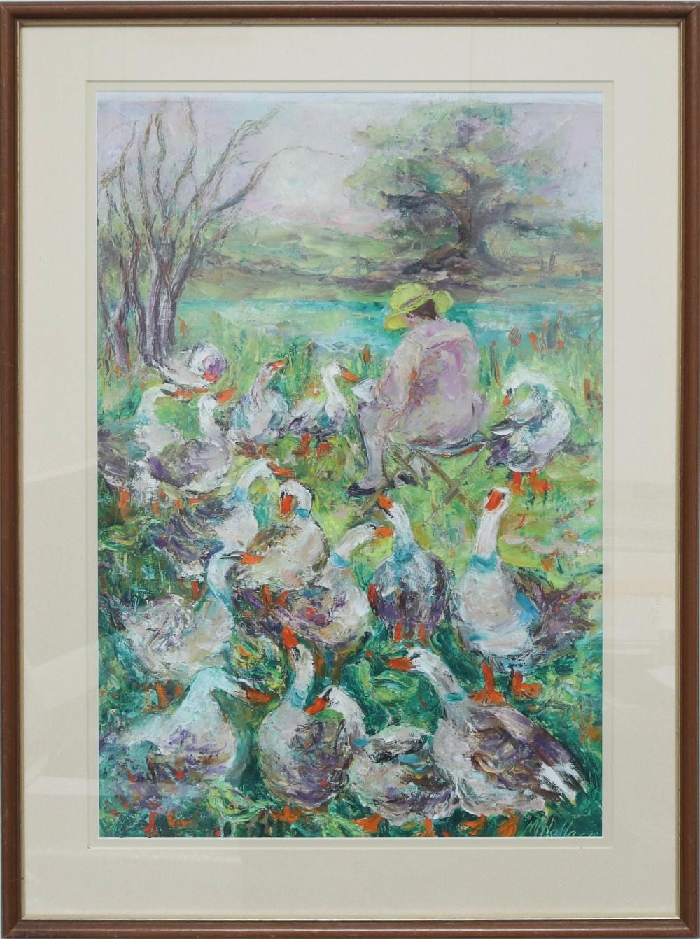 Margaret Wallace comparable auction result: margaret wallace 1919 2012 australia down by the river