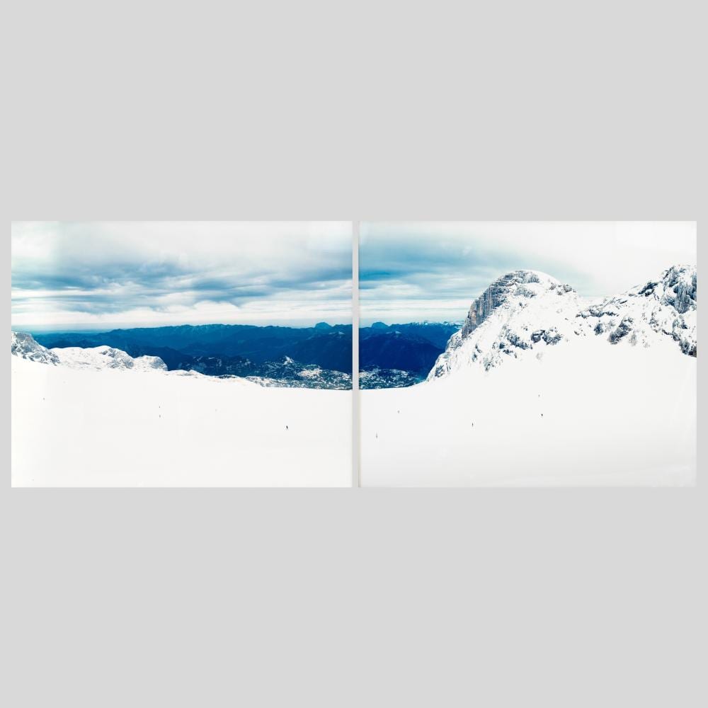 Walter Niedermayr comparable auction result: walter niedermayr dachstein ii diptych photo