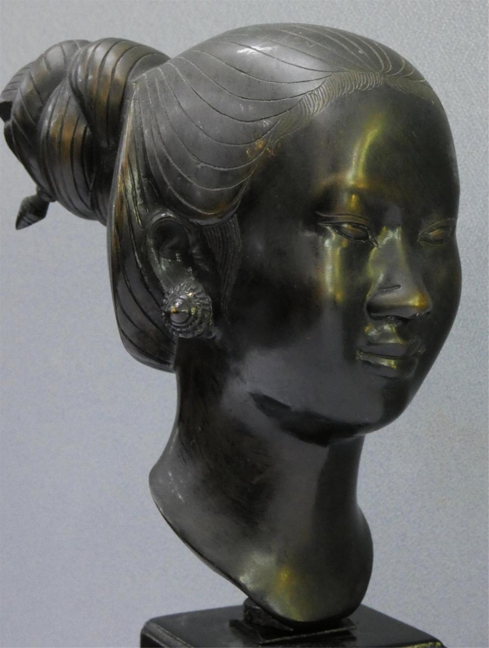 Thanh Le Nguyen comparable auction result: nguyen thanh le 1919 2006 bronze bust signed