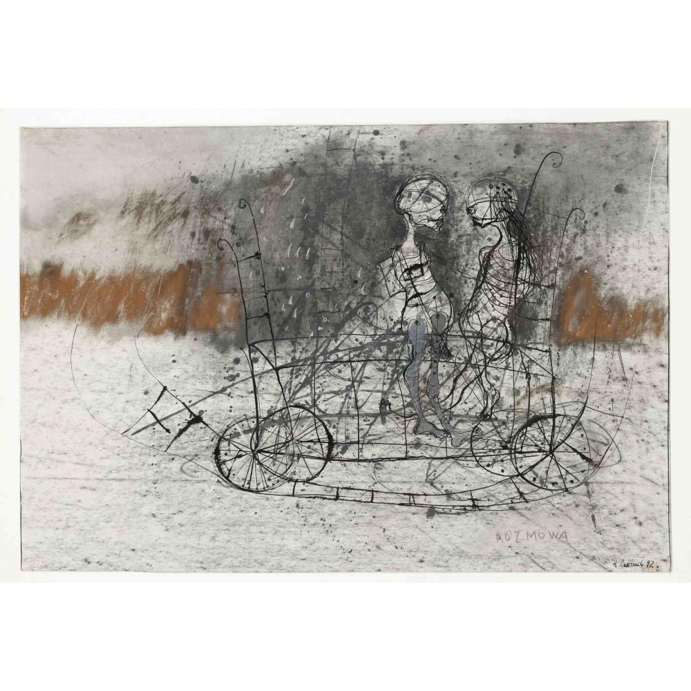 Henryk Czesnik comparable auction result: henryk czesnik 1951 contemp