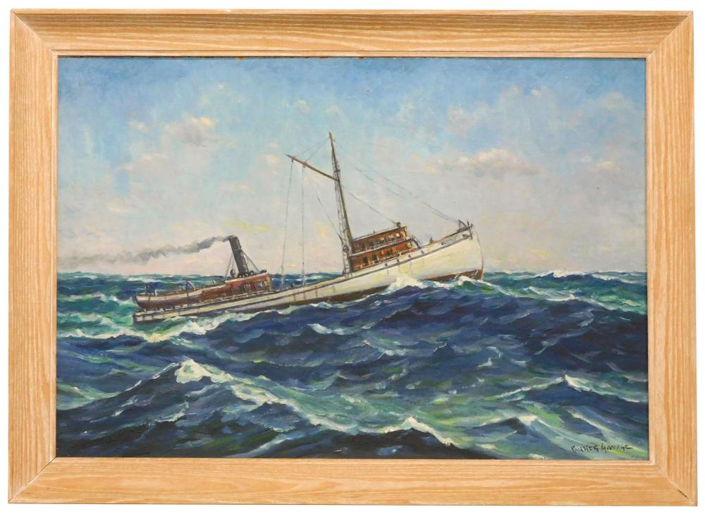 Parker Gamage comparable auction result: parker gamage painting