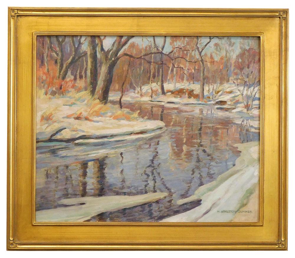 H. Boylston Dummer comparable auction result: h boylston dummer painting