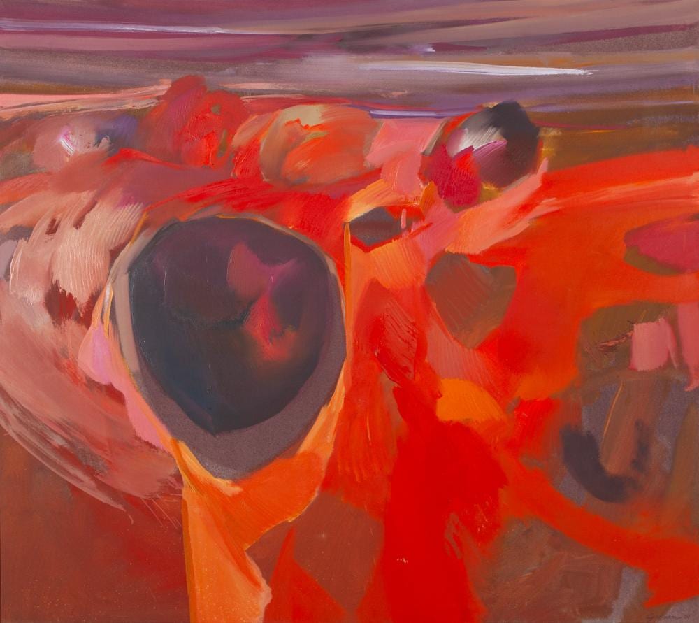 david gregson abstract landscape oil on canvas · GFL Fine Art · 2025-08-17 David Gregson comparable auction result: david gregson abstract landscape oil on canvas